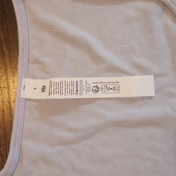 Lululemon Hold Tight Sweetheart Short-Sleeve Shirt Serene Blue NWT - Picture 3 of 6